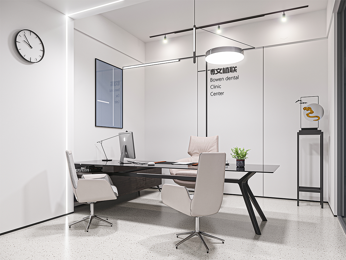 【效果图表现】办公空间+品牌展位+企事业展厅