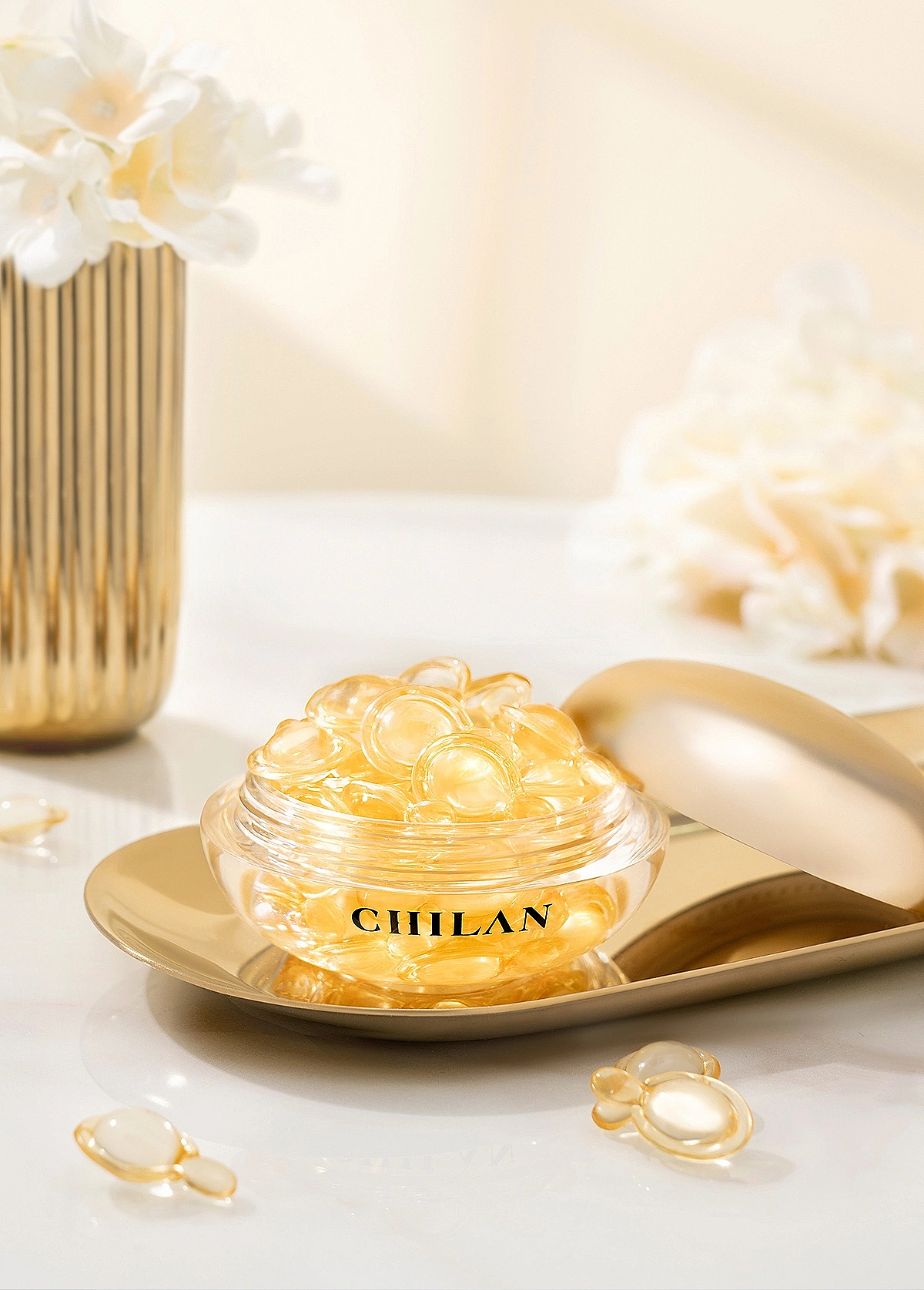 护肤品精华液葡萄籽丨护肤品产品后期修图