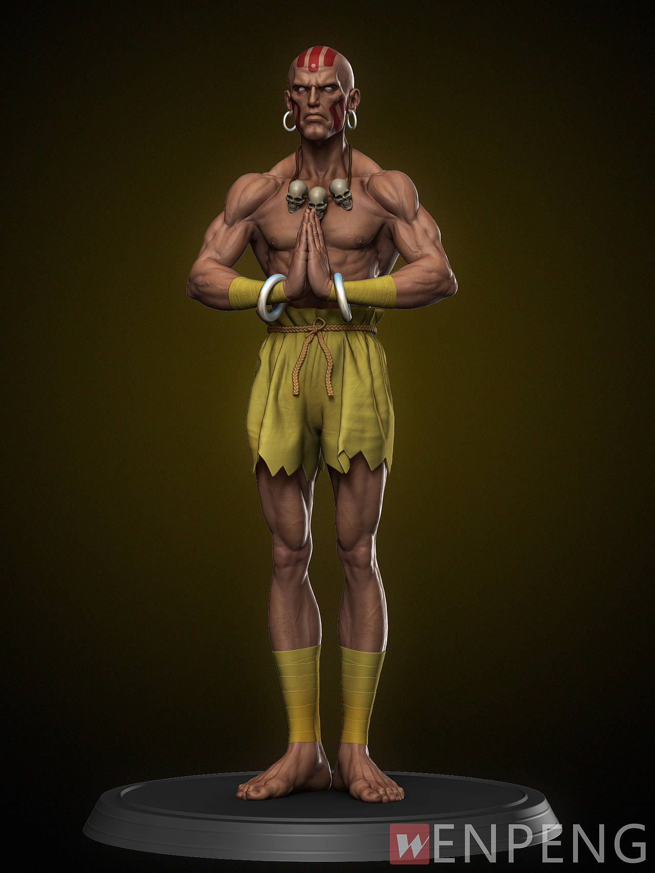 街霸系列_达尔锡_Dhalsim