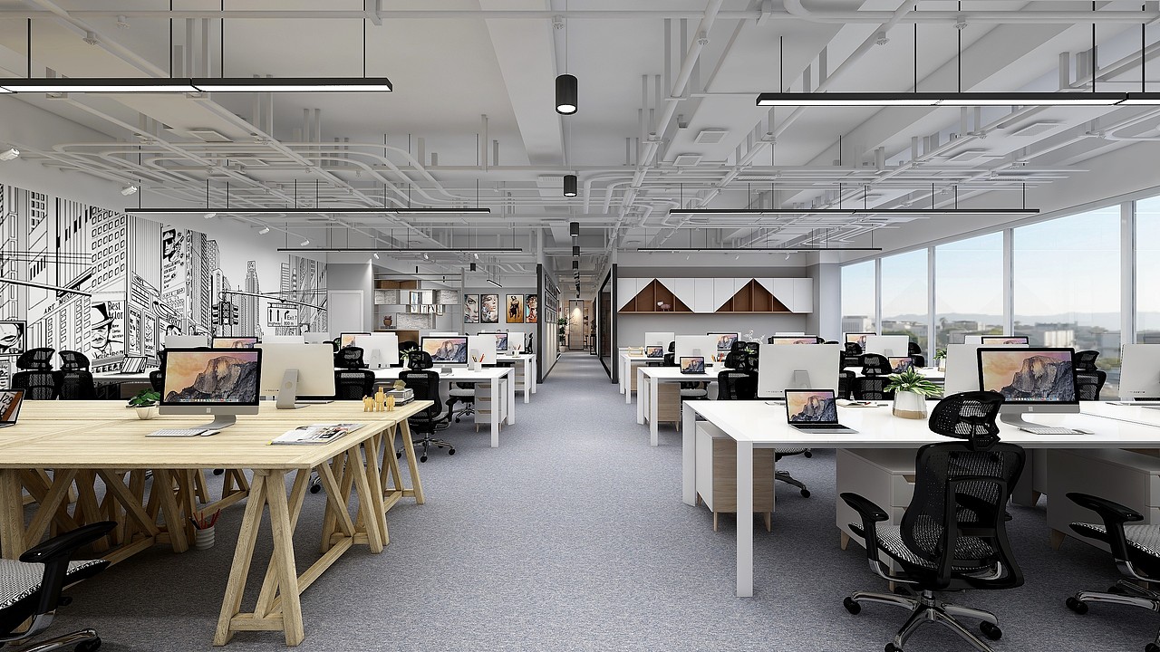 上海卓朴GEOPOE咨询总部办公空间设计方案