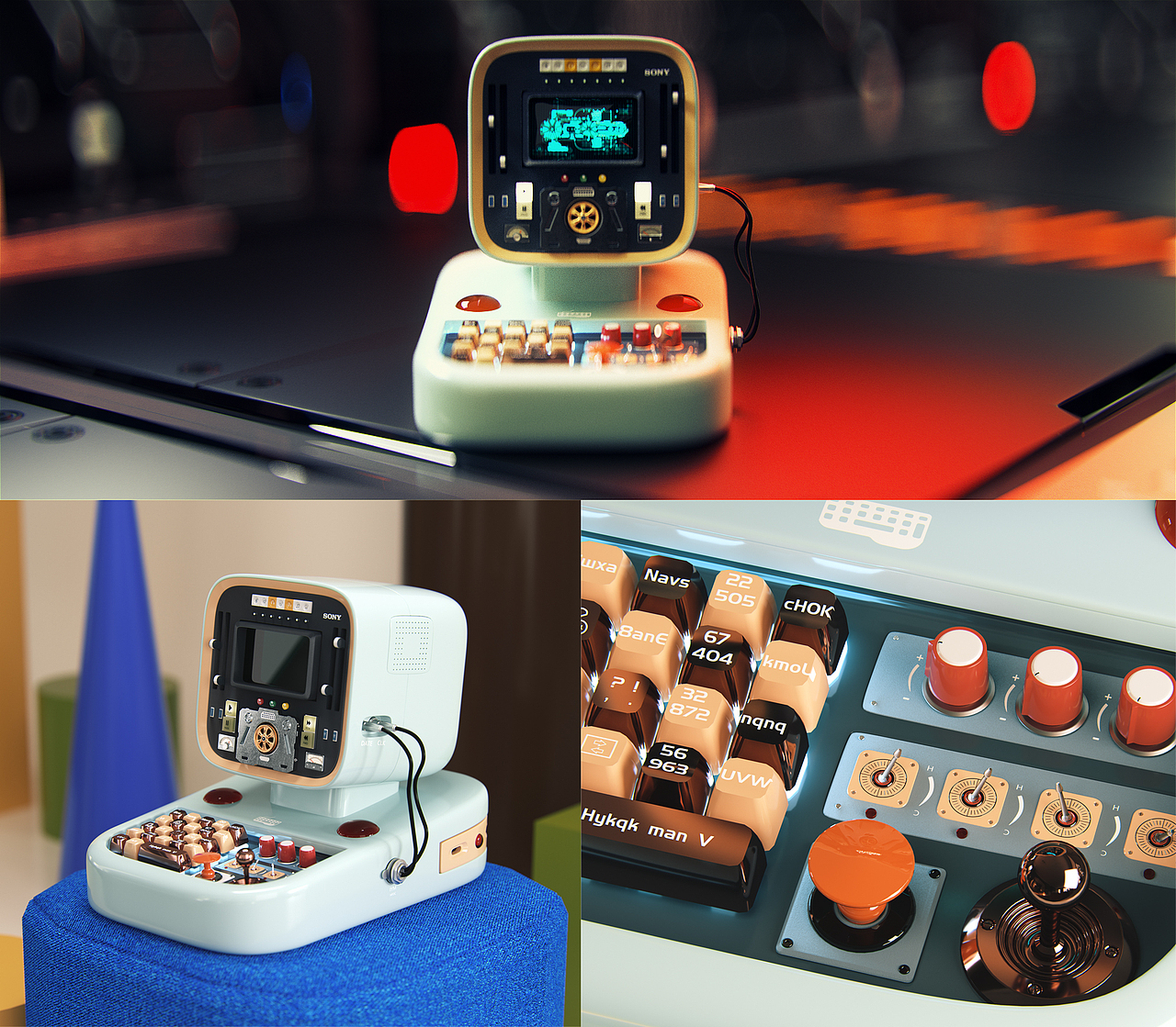 C4D部分练习作品（图ZMzIyMjU1ODMy） - 其他三维 - 站酷设计师吃吃吃小棕能原创素材 - 站酷ZCOOL