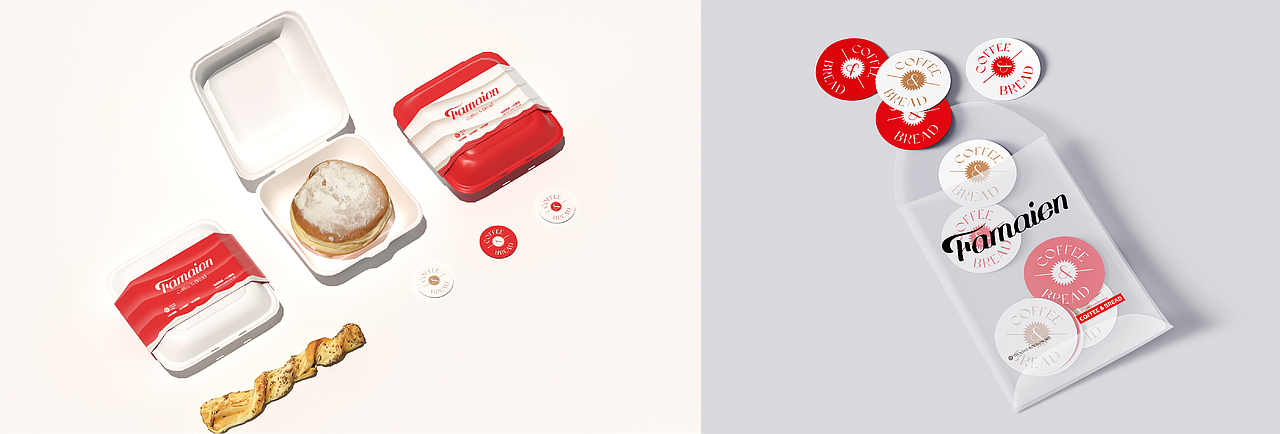 FAMAIEN面包&咖啡品牌设计