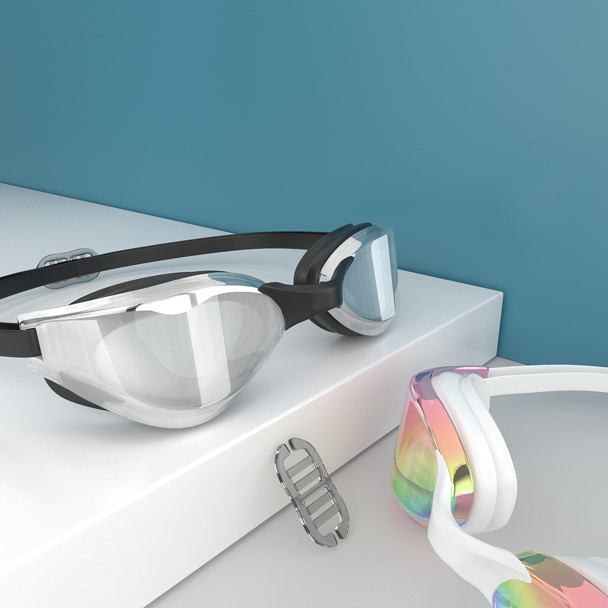 游泳装备产品渲染（图ZMzExODk5NDUy） - 产品 - 站酷设计师Nick小冲原创素材 - 站酷ZCOOL