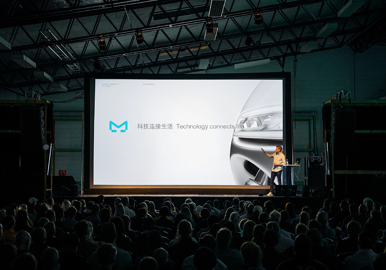 菱猫电动车品牌形象设计|科技Logo设计