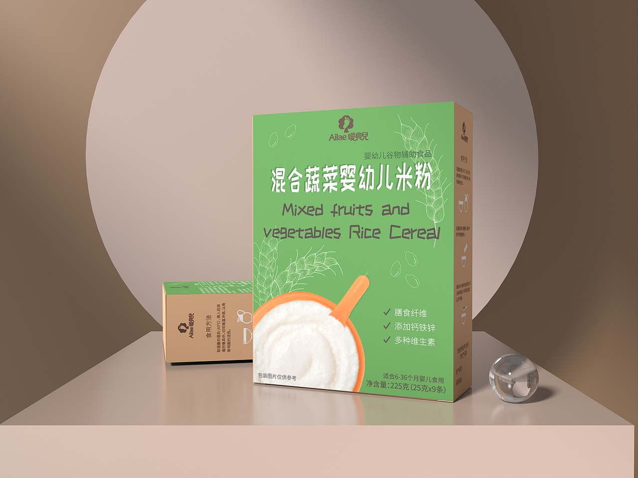 嬰兒米粉包裝設(shè)計（圖ZMzEwNDUxMTg0） - 包裝 - 站酷設(shè)計師七杯水WA7ER原創(chuàng)素材 - 站酷ZCOOL