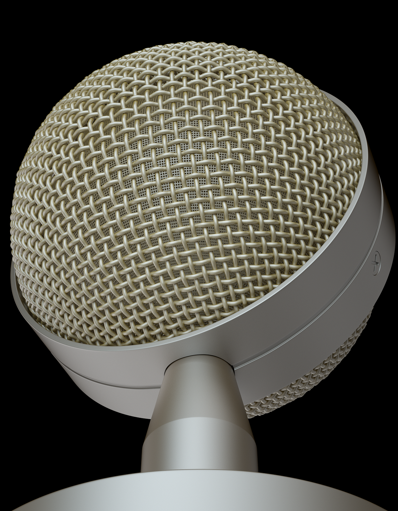 C4D麦克风产品建模渲染