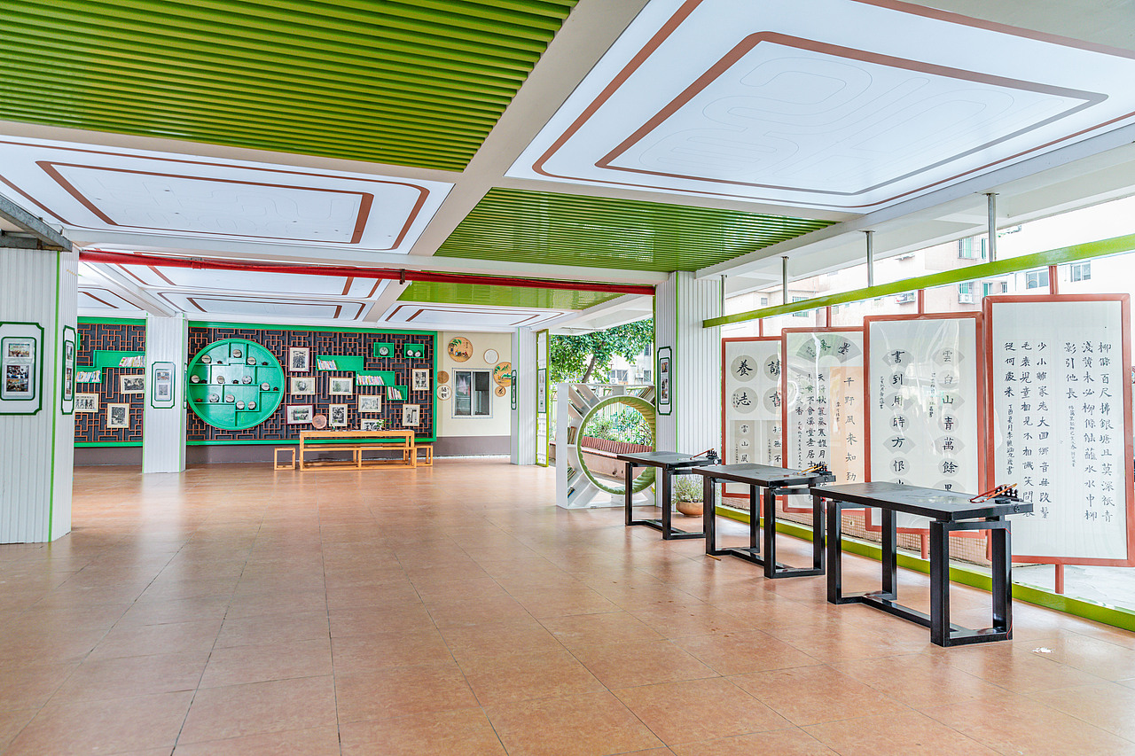 万江第五小学-校园文化建设落地实录（图ZMzEzNTAzOTE2） - 环境/建筑摄影 - 站酷设计师联想空间校园文化原创素材 - 站酷ZCOOL