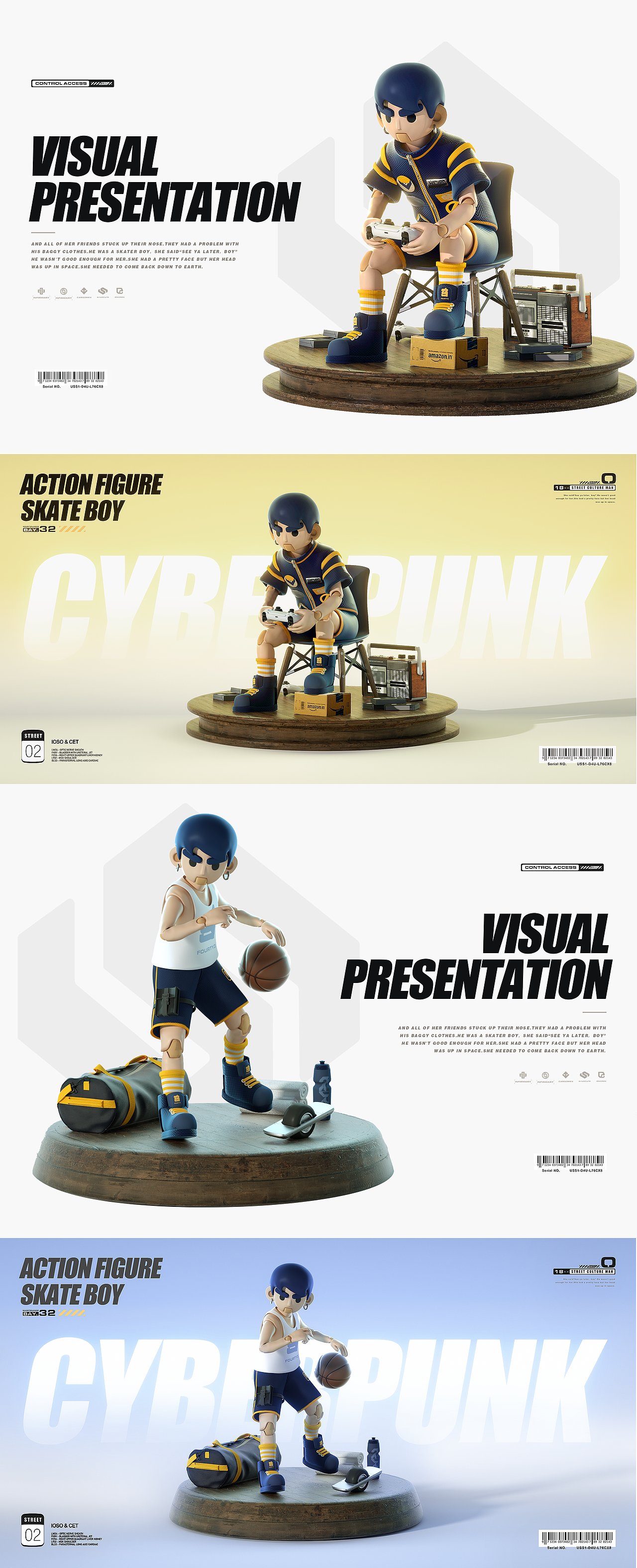 Action Figure可動(dòng)關(guān)節(jié)人偶IP（圖ZMzE5OTQxODM2） - IP形象 - 站酷設(shè)計(jì)師Jason_ZJ原創(chuàng)素材 - 站酷ZCOOL