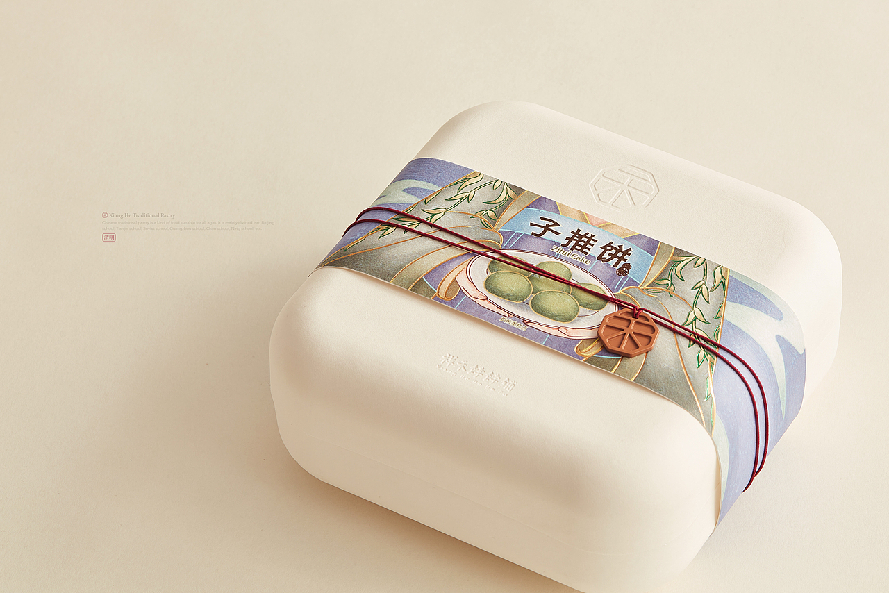 【祥禾饽饽铺】时令糕点包装