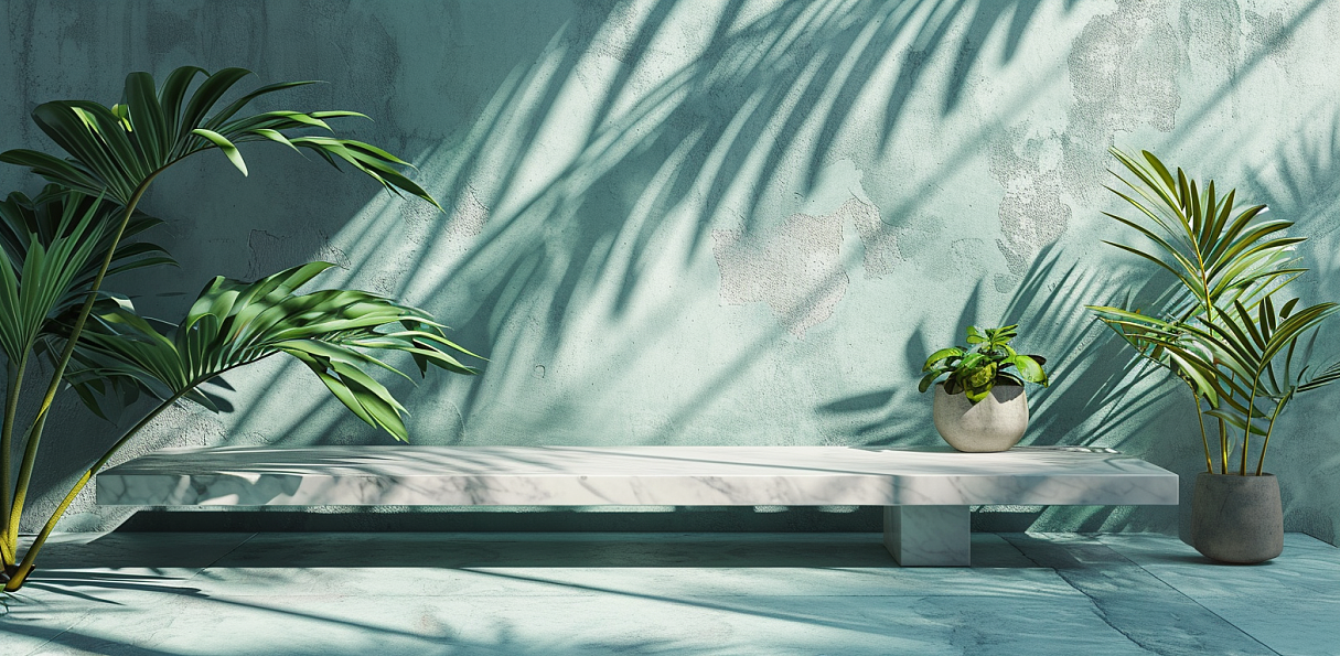 AI电商绿植展台