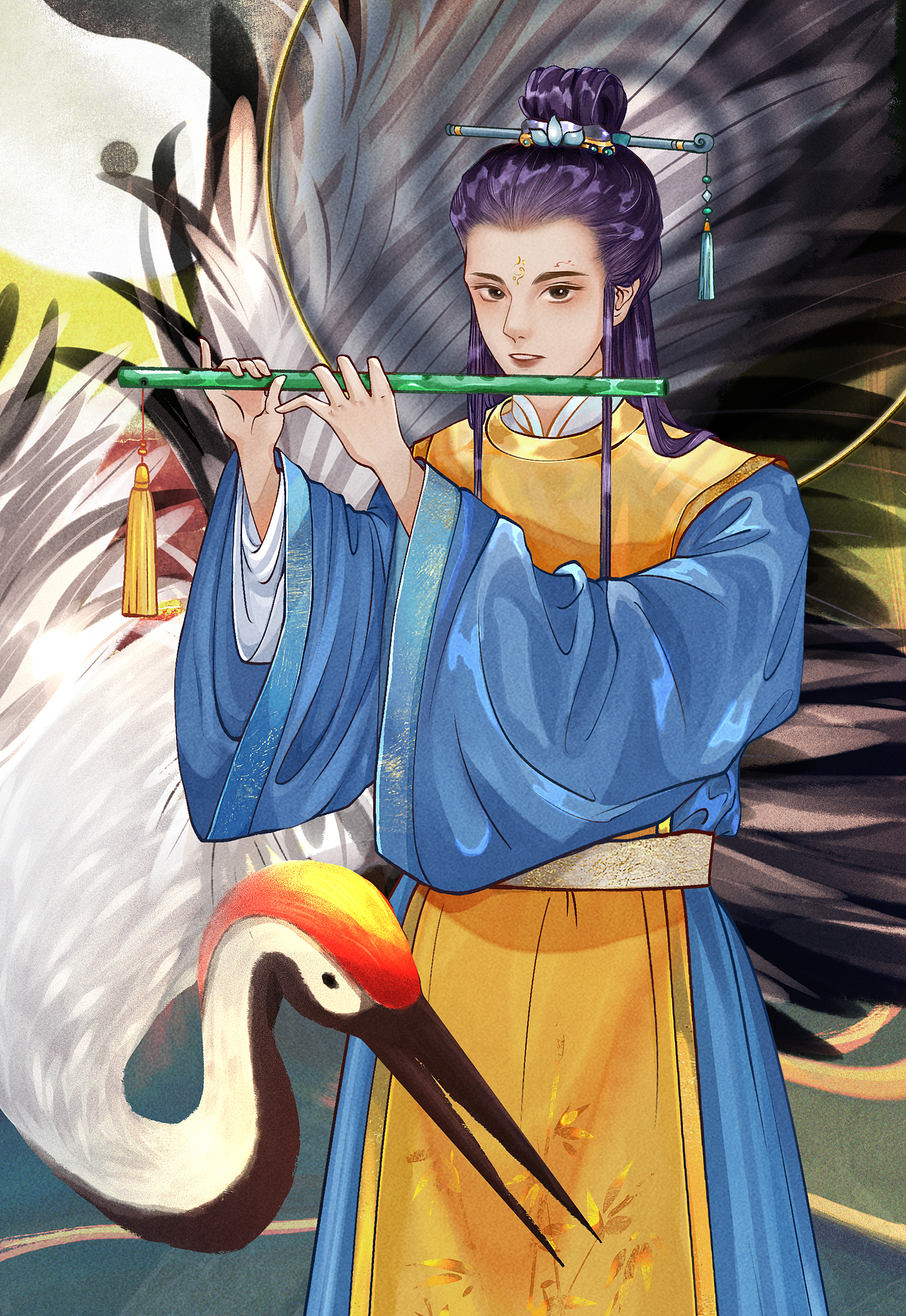 八仙人物志-韩湘子