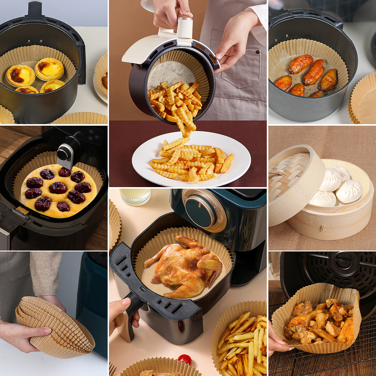 空气炸锅纸 亚马逊