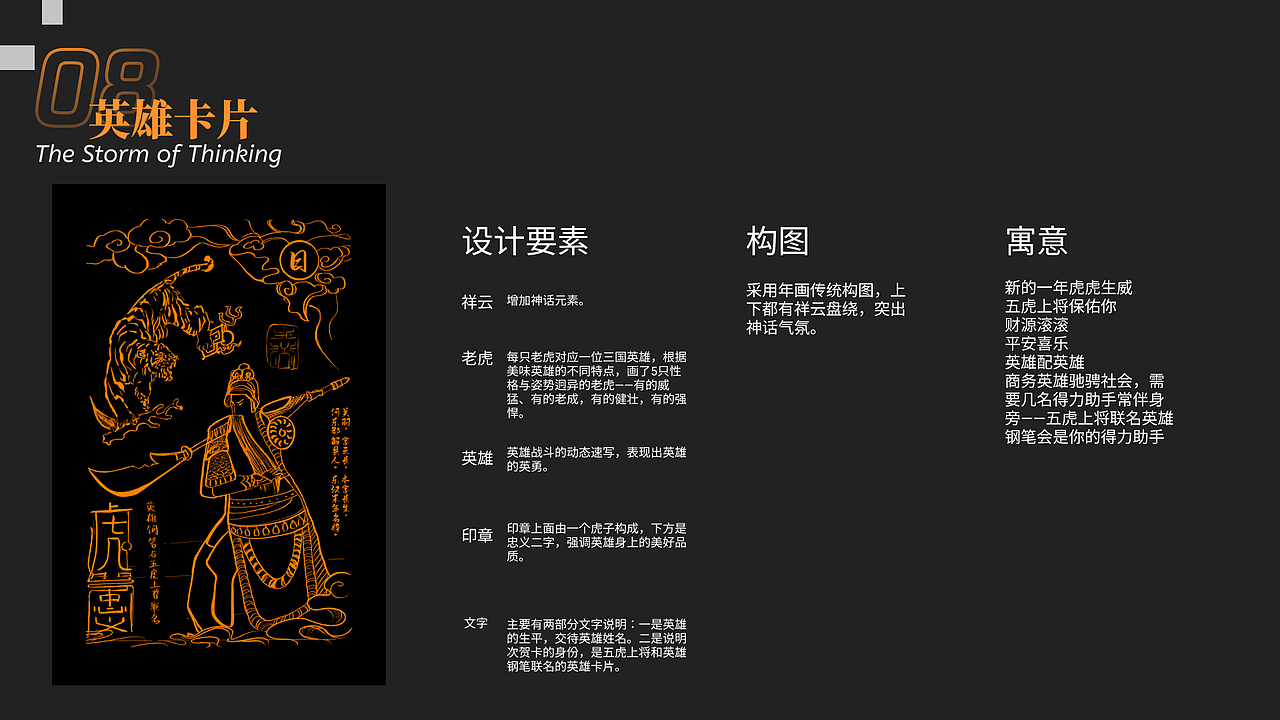 五虎上将与英雄钢笔联名IP创作虎年文创【团队】