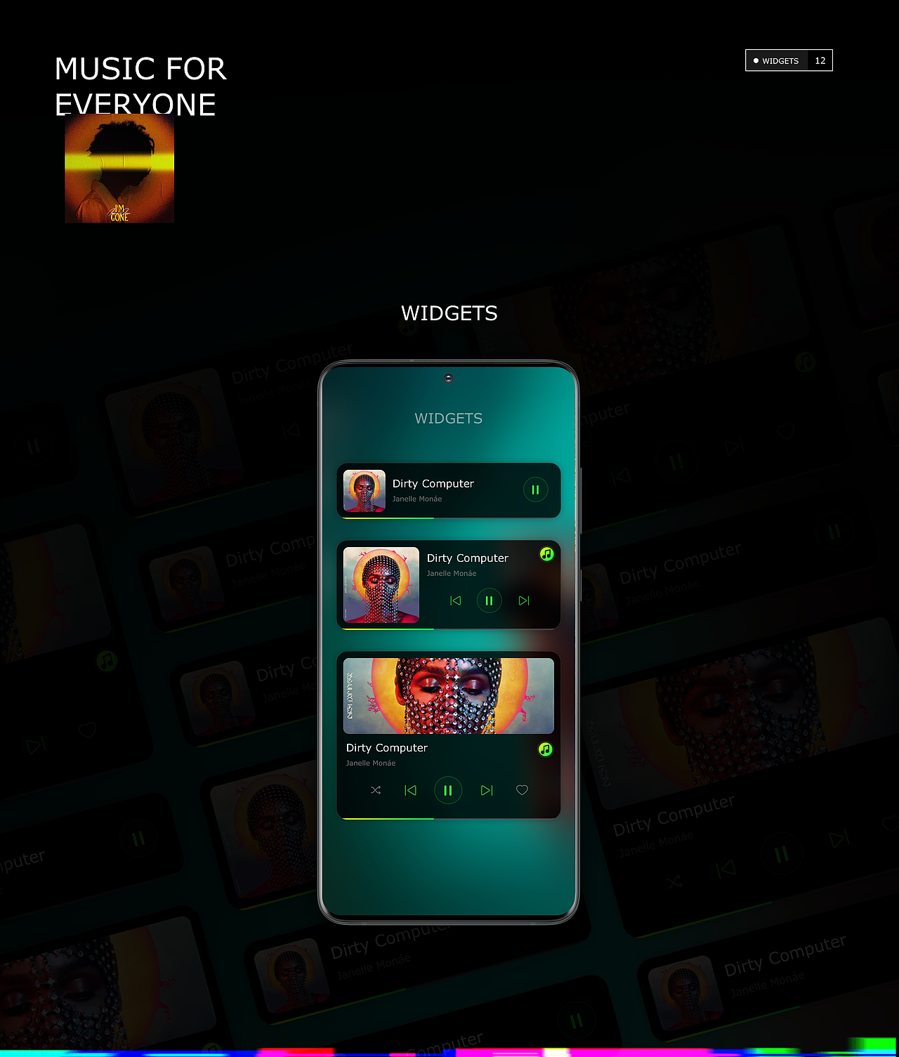 MUSI·CO安卓本地音乐播放器（图ZMzQ1MTkzNzAw） - APP界面 - 站酷设计师至寒原创素材 - 站酷ZCOOL