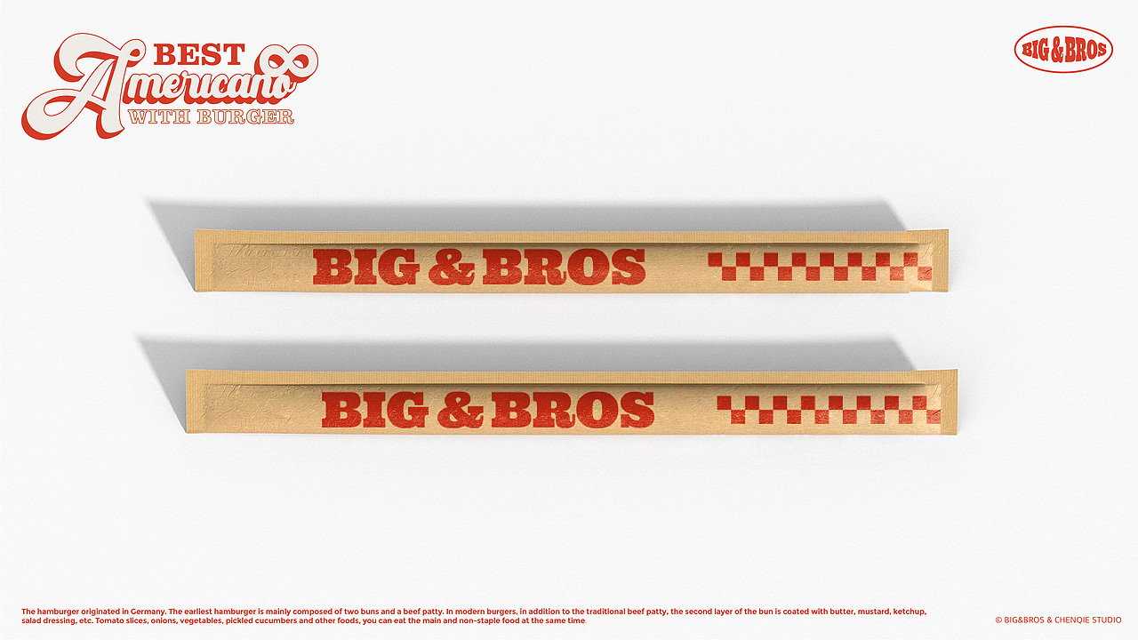 BIG&BROS | 大个汉堡大杯咖啡 | 汉堡品牌设计(可售)(图ZMzI0MDA5MDky) - 品牌 - 站酷设计师陈切Qie原创素材 - 站酷ZCOOL