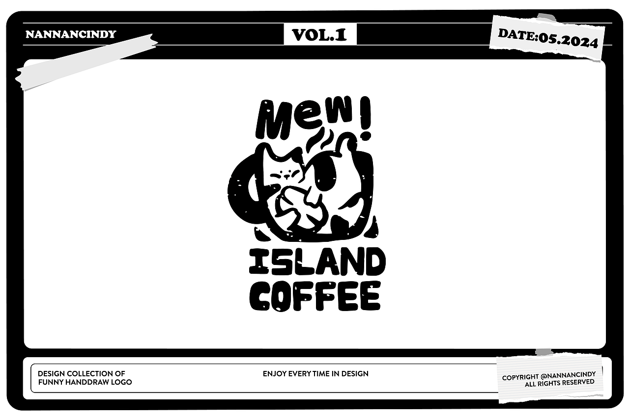 Logo Design｜潮流手绘篇Vol.01（图ZMzY4NTU5Mzgw） - Logo - 站酷设计师Nncindy原创素材 - 站酷ZCOOL
