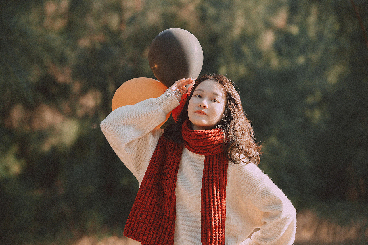 复古森系人像摄影