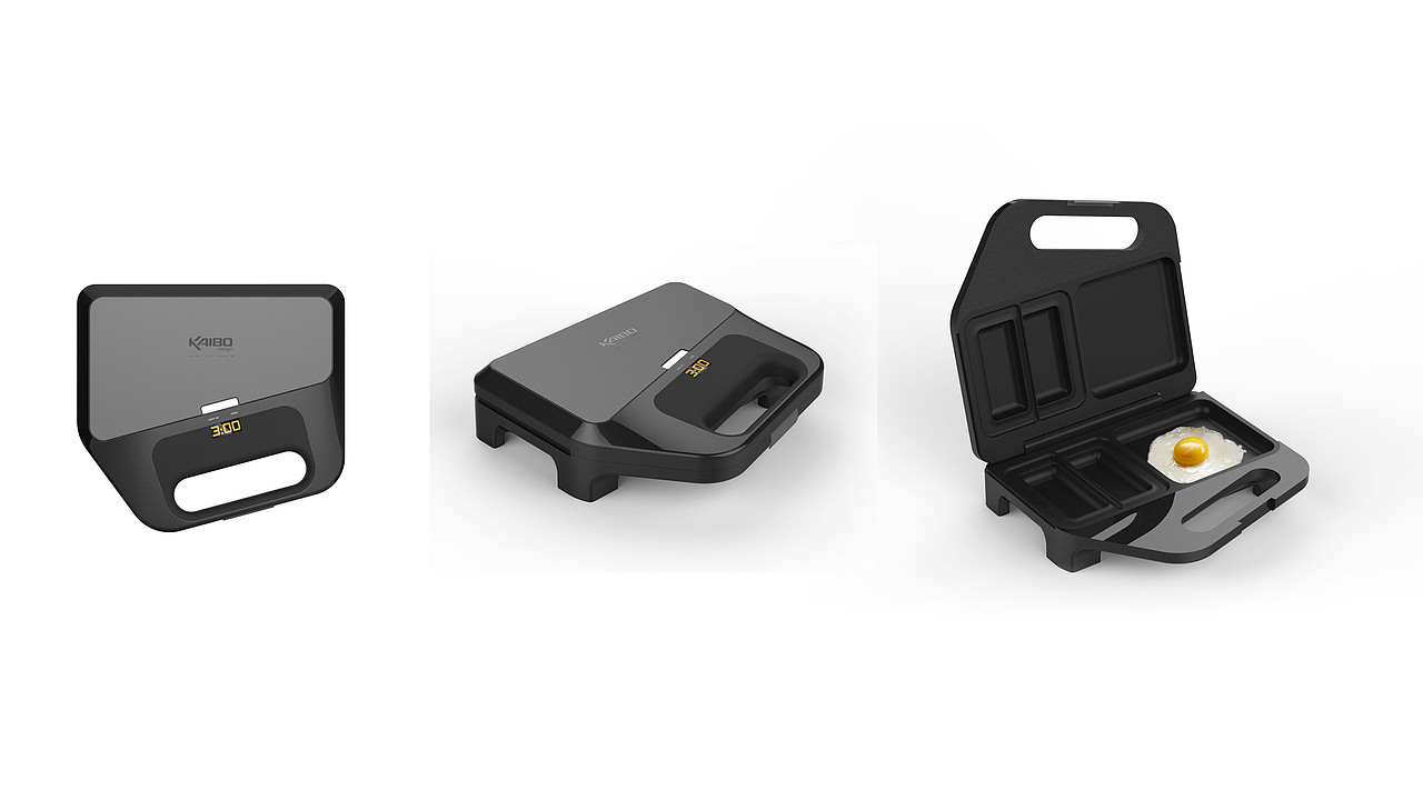 sandwich maker design/三明治机设计（图ZMzA4NzYyMjA0） - 生活用品 - 站酷设计师Guoooooooo原创素材 - 站酷ZCOOL