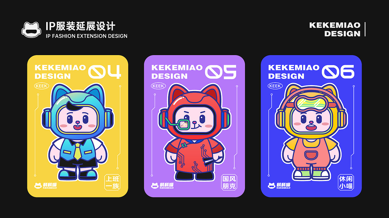 KEEK科科喵——科技馆IP 文创插画衍生品设计（图ZMzU4NTM5MzU2） - IP形象 - 站酷设计师狸十一原创素材 - 站酷ZCOOL