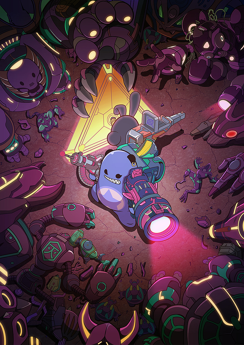 熊霸弹弹熊赛博朋克系列插画（下）（图ZMzI1MzIyNDA4） - 商业插画 - 站酷设计师熊霸弹弹熊原创素材 - 站酷ZCOOL