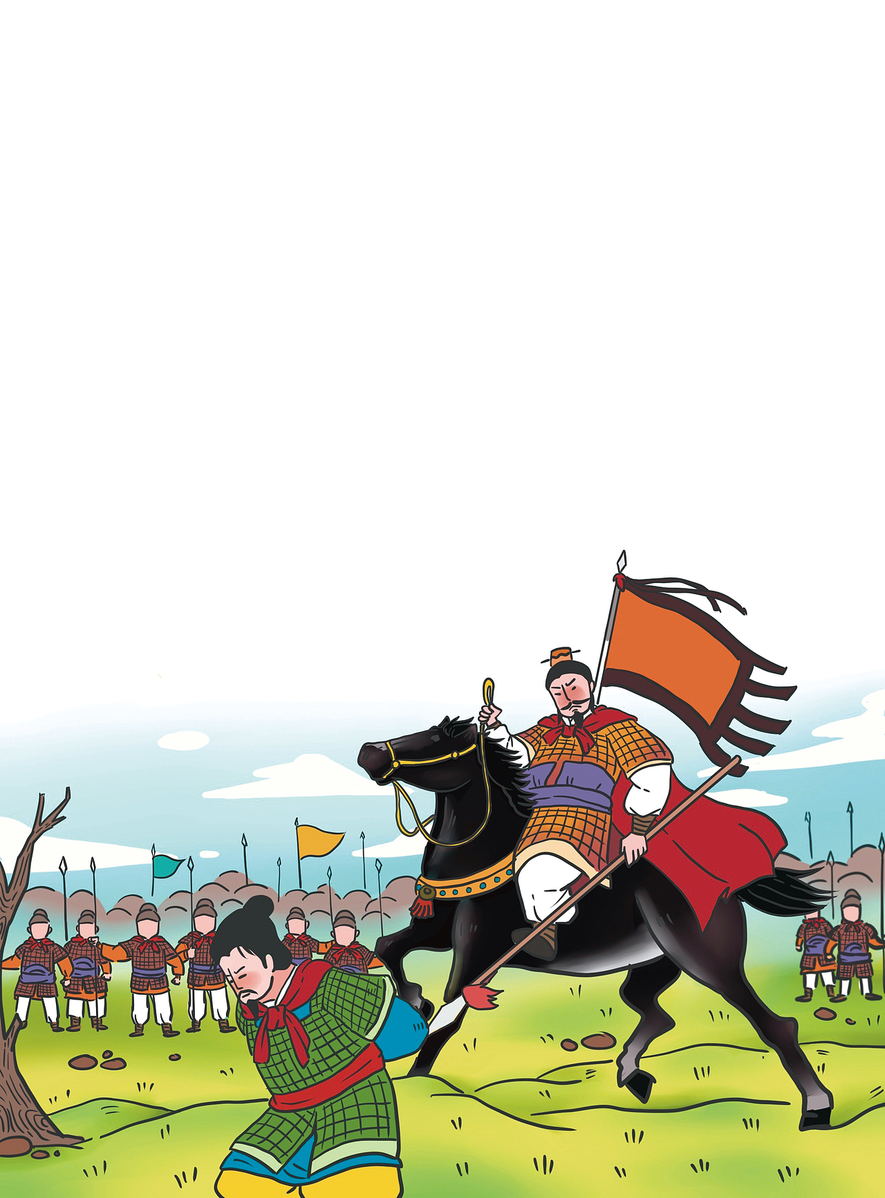 三十六计故事 | 儿插（图ZMzQ3NTMxNzcy） - 儿童插画 - 站酷设计师查rui原创素材 - 站酷ZCOOL