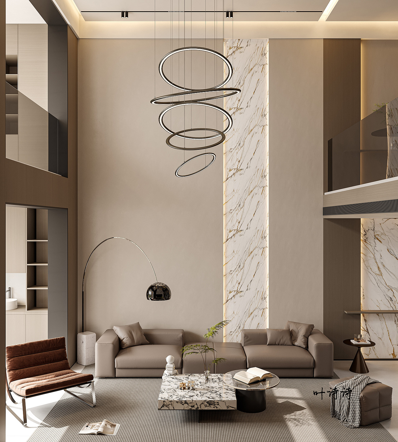 三口之家的现代别墅,是谁羡慕了我不说