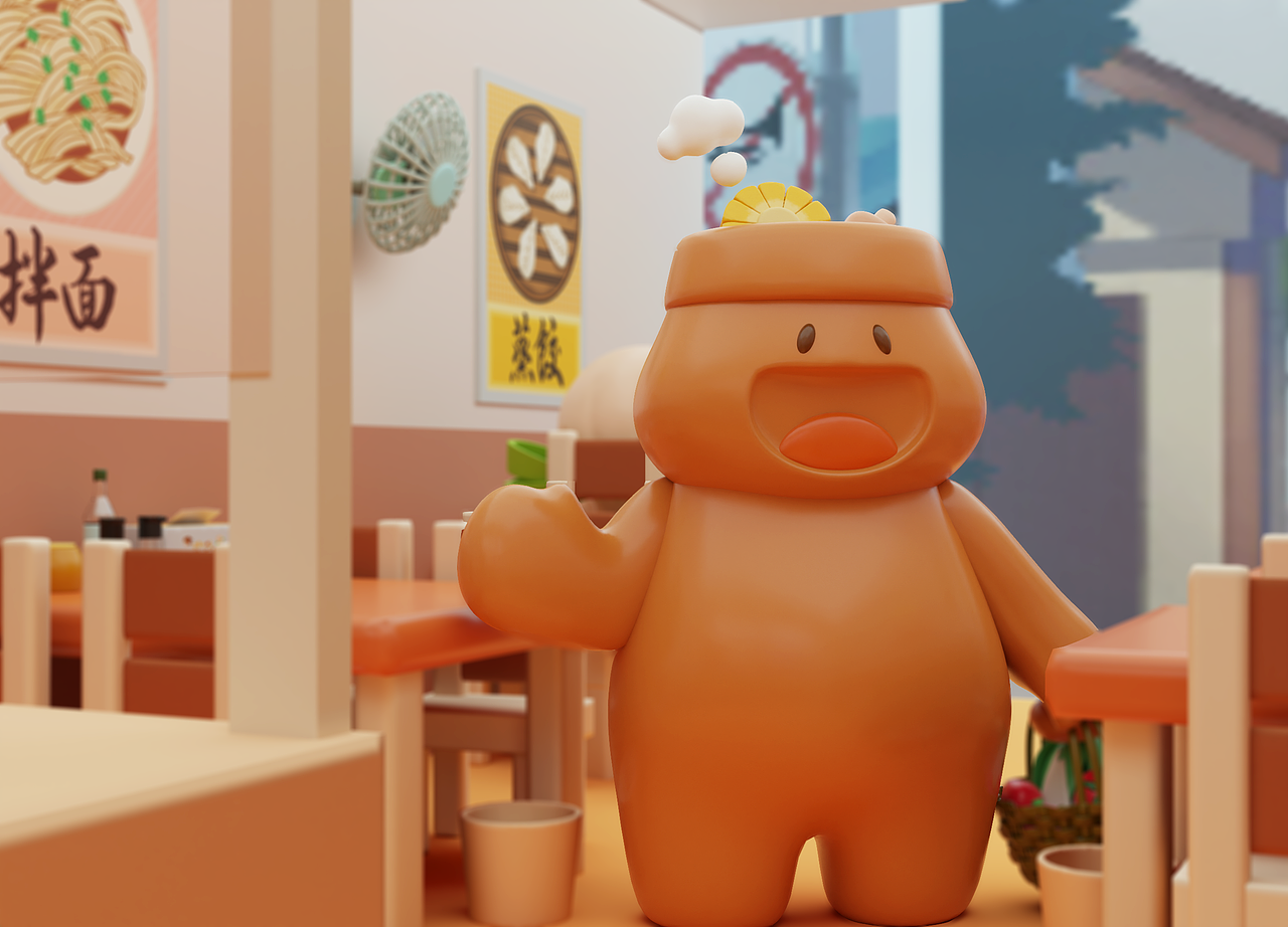 沙县小吃品牌角色IP设计练习 毕设