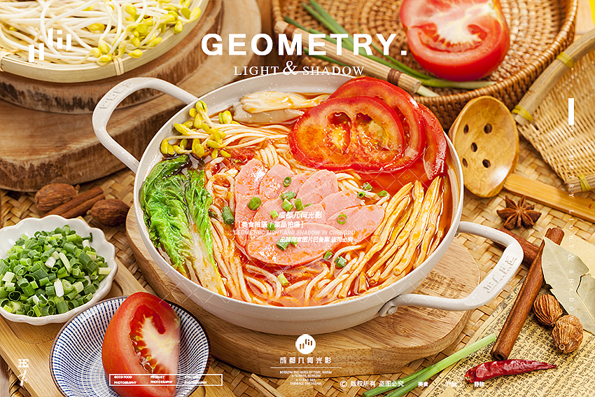 成都米线拍摄正南柒百三鲜米线小吃菜品拍摄美食摄影