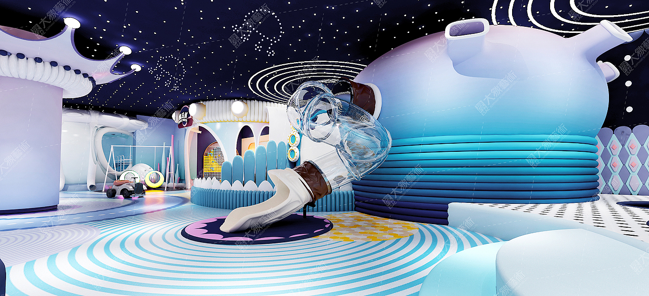 济南龙玺台 | 社区儿童乐园&亲子餐厅项目