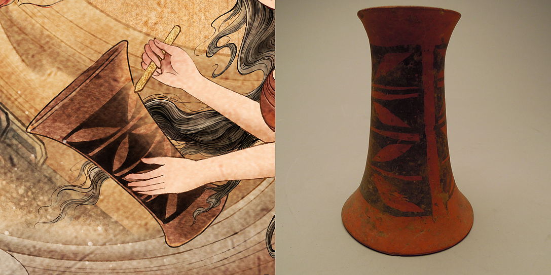 河南省博物院-仰韶彩陶文化（图ZMjk5NzU1MDU2） - 商业插画 - 站酷设计师葡萄树夏原创素材 - 站酷ZCOOL