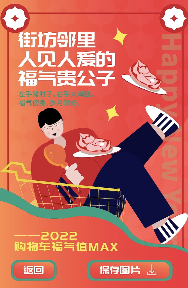 好运超市插画系列（图ZMzQ0NzkxNDY4） - 包装 - 站酷设计师打虎英雄原创素材 - 站酷ZCOOL