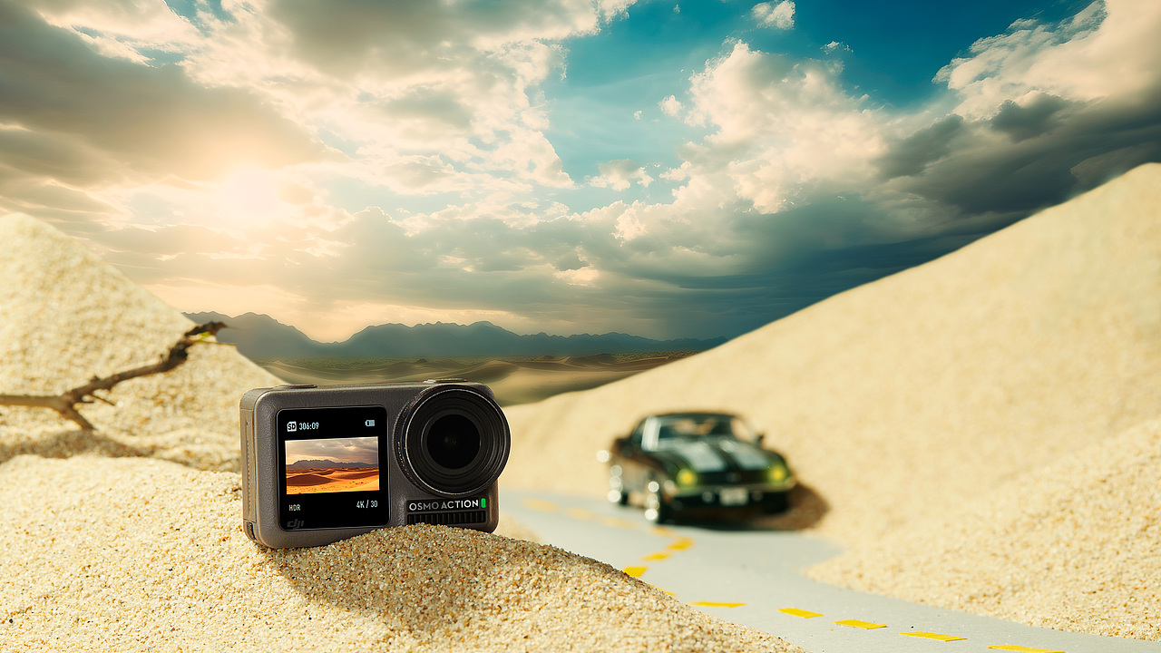 大疆 Osmo action ❌ 铁皮鼓