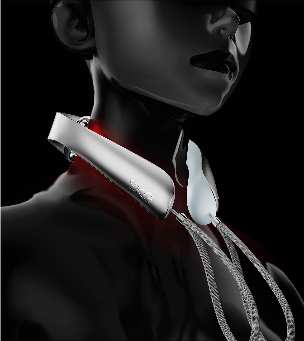 SKG P7pro颈部按摩仪（图ZMzIxOTA3NjY4） - 生活用品 - 站酷设计师设际邹工业设计原创素材 - 站酷ZCOOL