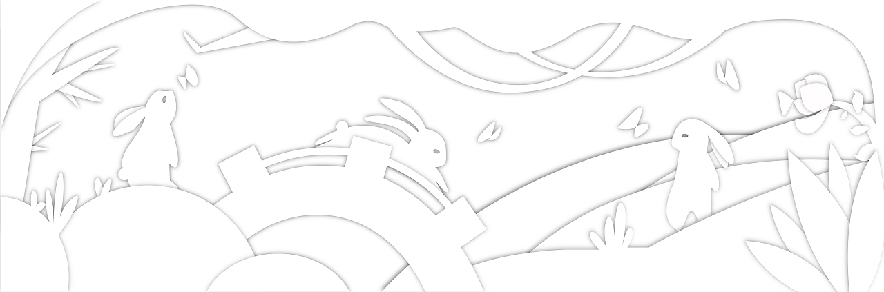 剪纸风兔年走马灯插画（图ZMzIzMjQ3Njg0） - 包装 - 站酷设计师绵羊仔不洗头原创素材 - 站酷ZCOOL