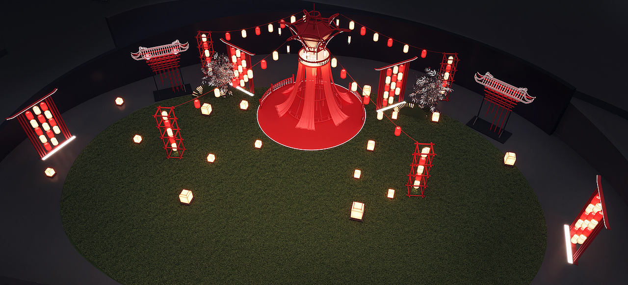 一个美陈的图（图ZMzQ3NDM5MDU2） - 展陈设计 - 站酷设计师羽凡兄原创素材 - 站酷ZCOOL