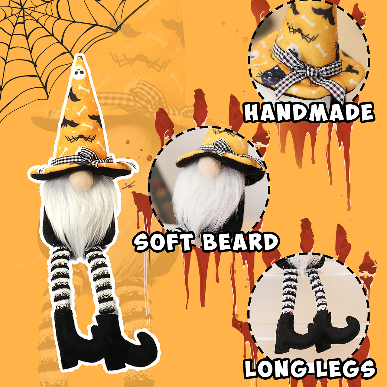 万圣节长腿公仔