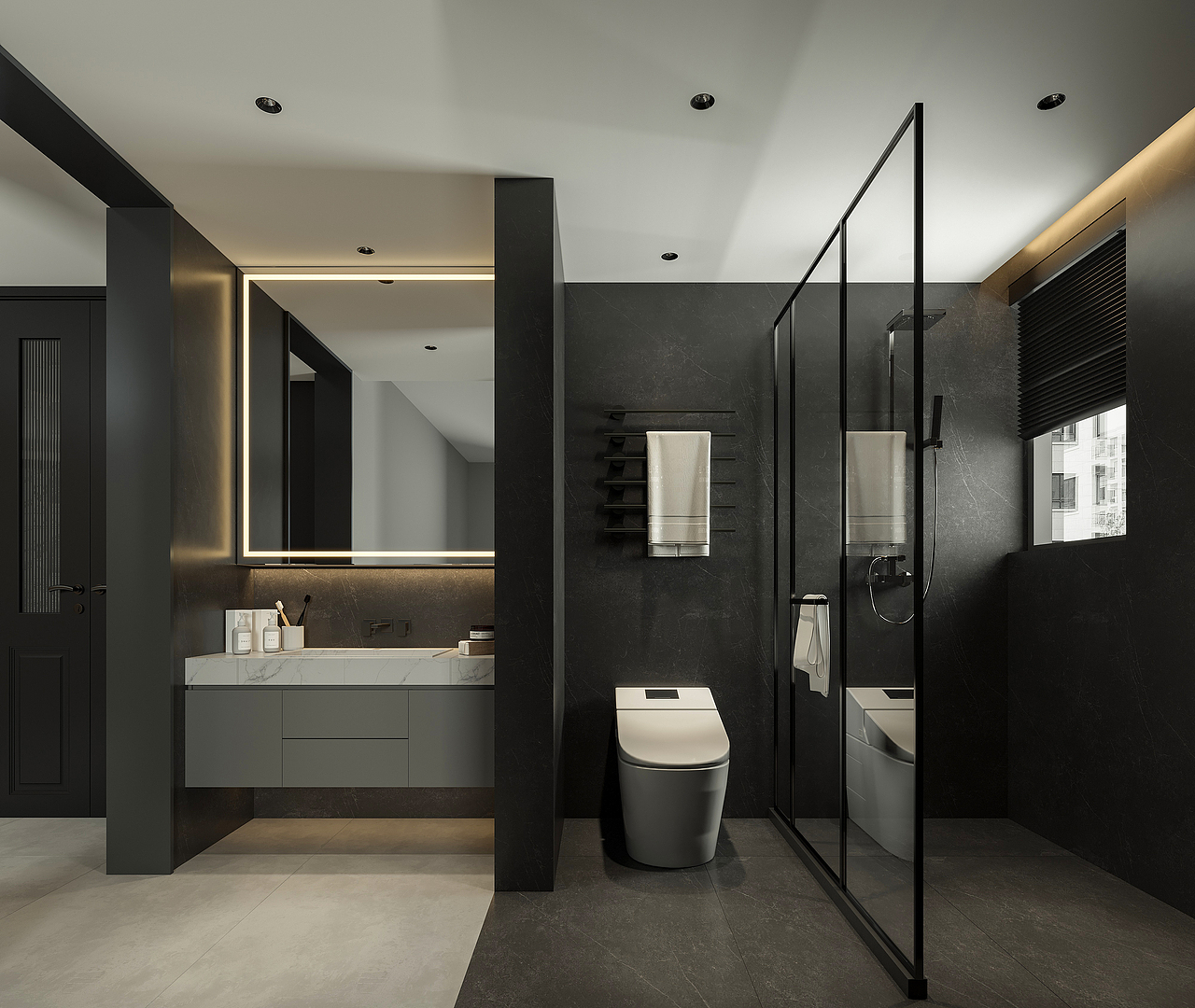 现代简约风格效果图表现