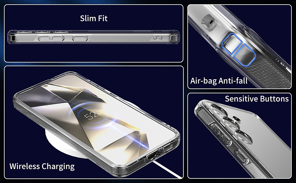 三星S24透明手机壳