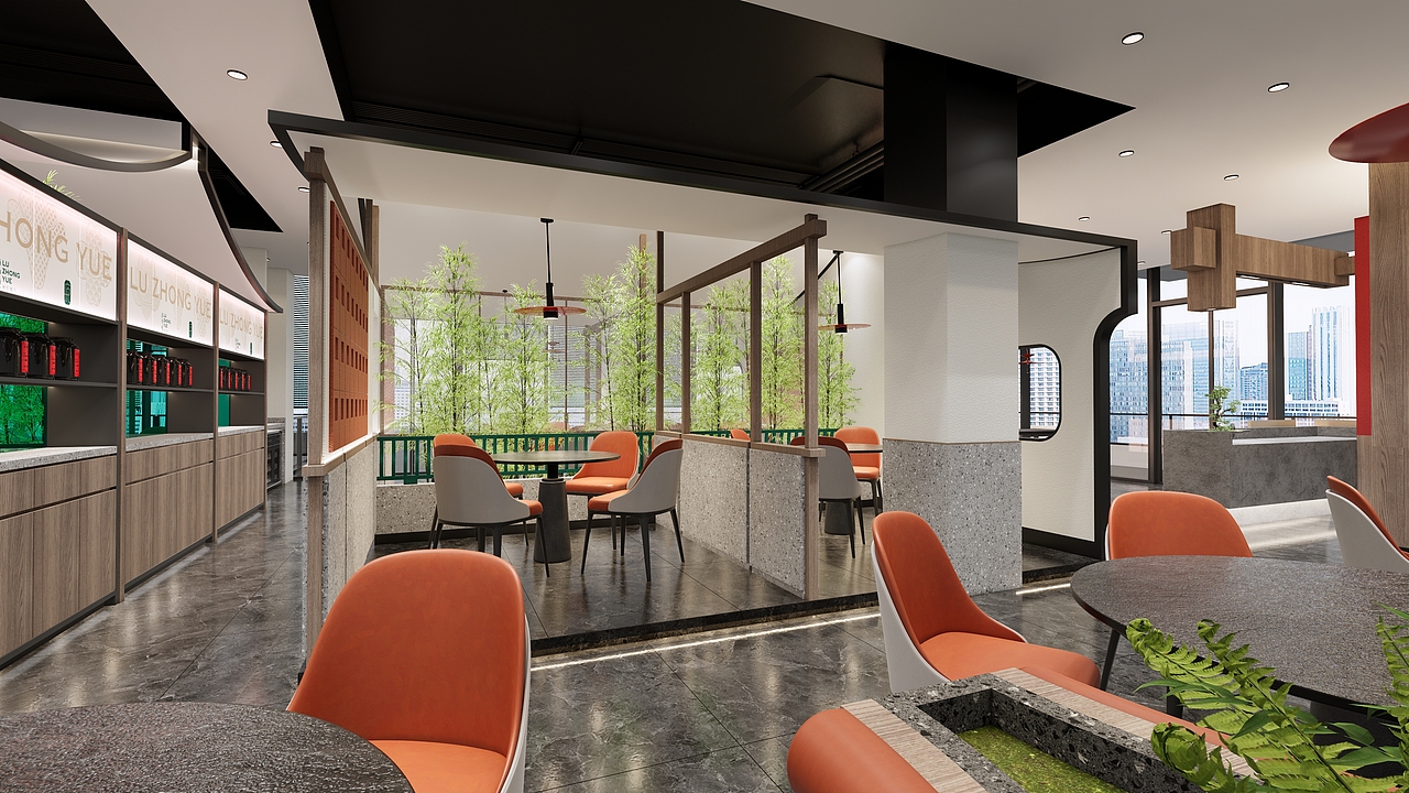 赫扬设计 案例分享|庐中悦融合餐厅品牌全案设计（图ZMzMzMjg0MTQ4） - 品牌 - 站酷设计师赫扬品牌策划设计原创素材 - 站酷ZCOOL