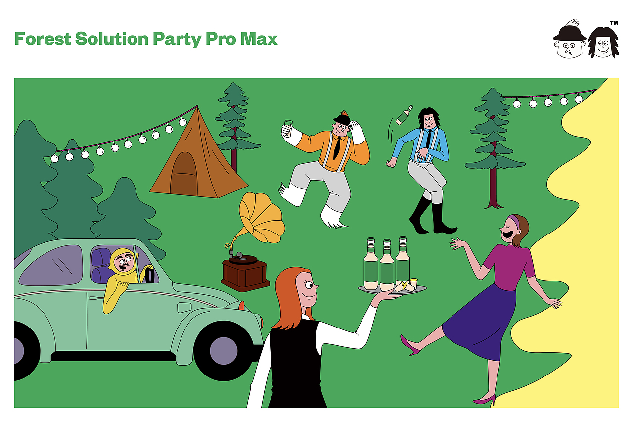 FOREST SOLUTION 森林先知 | Illustration Work