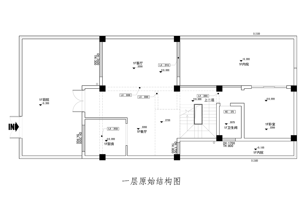 一层原始结构图