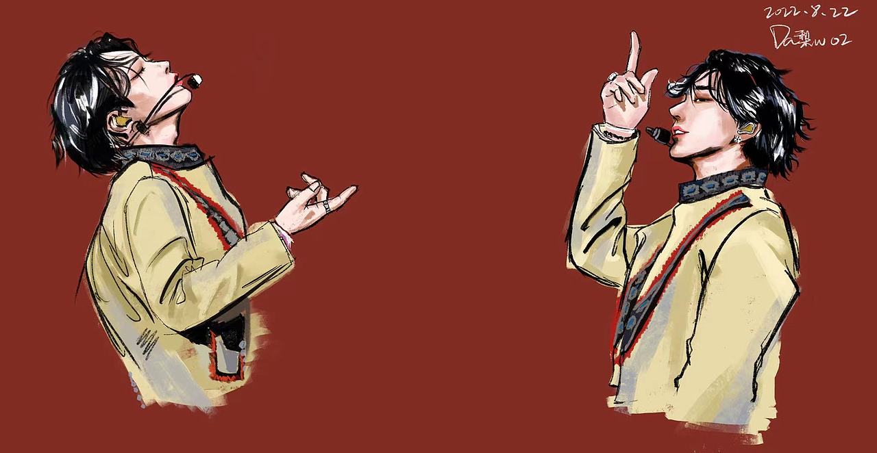 procreate手繪（圖ZMzU1MDMwNjUy） - 創(chuàng)作習(xí)作 - 站酷設(shè)計(jì)師大梨兒02原創(chuàng)素材 - 站酷ZCOOL