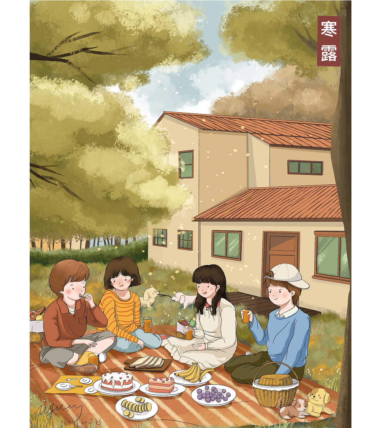 24节气插画总结（图ZMzA1OTgwODcy） - 创作习作 - 站酷设计师GY五月天的定义原创素材 - 站酷ZCOOL