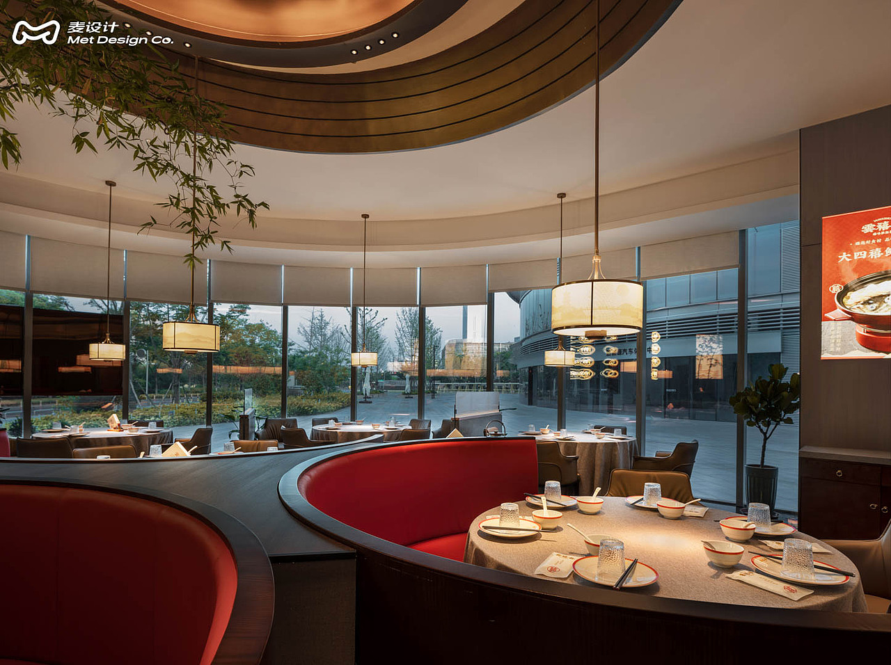 【全案作品】云禧荟｜精致淮扬菜 600㎡品质宴请中餐厅（图ZMzQ5OTk1Njg4） - 酒店餐饮设计 - 站酷设计师无锡麦设计原创素材 - 站酷ZCOOL