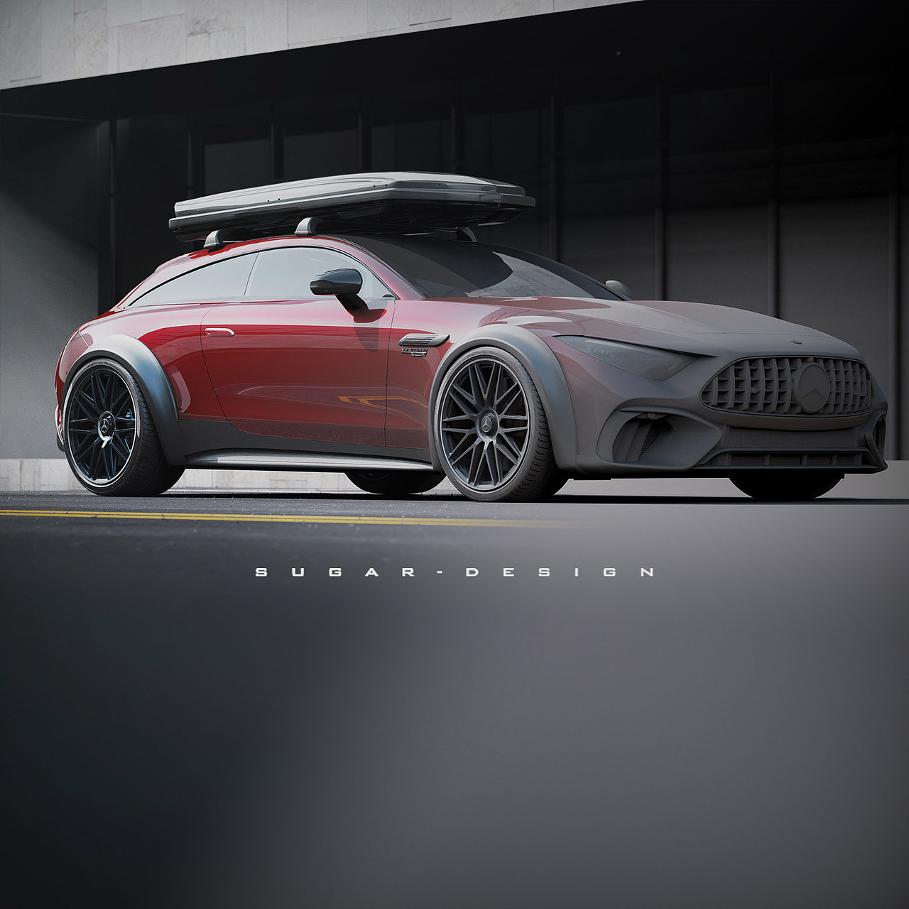 梅赛德斯-奔驰SL AMG双门猎跑车新车预览!