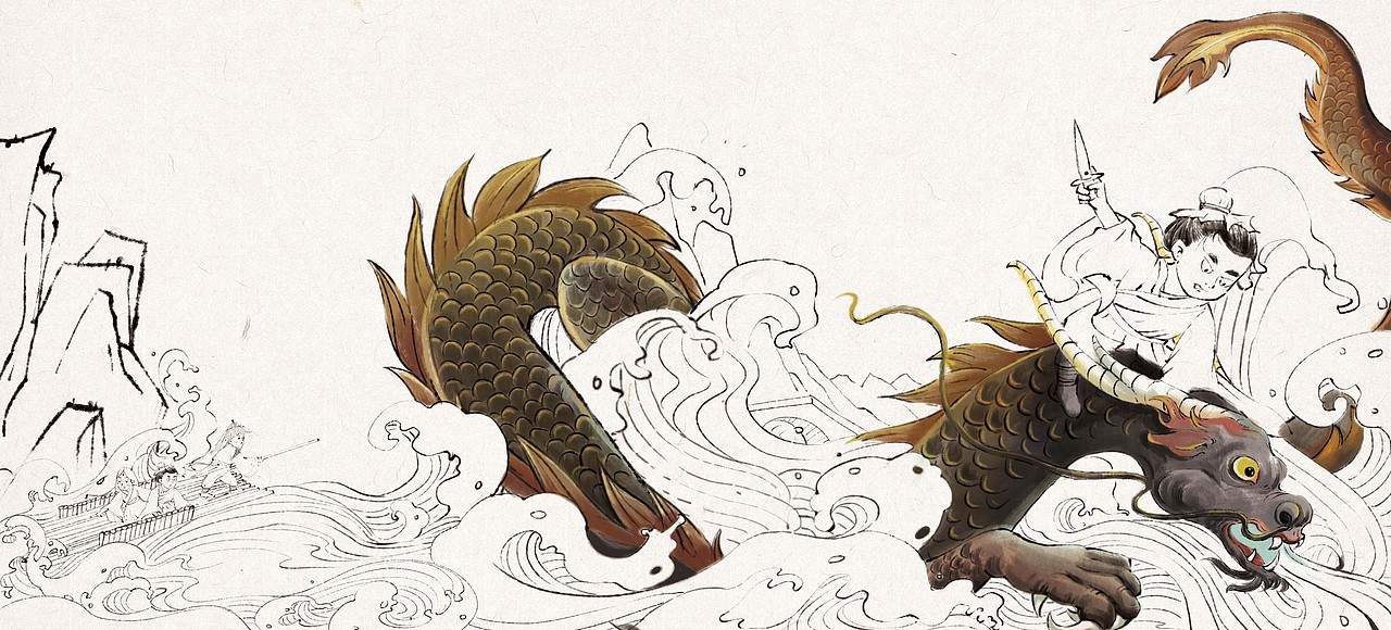 国风绘本 故事节选（图ZMzIwOTYyODky） - 绘本 - 站酷设计师蒋大喵原创素材 - 站酷ZCOOL