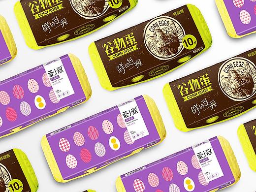 【食品包装】鲜喔喔鸡蛋包装设计