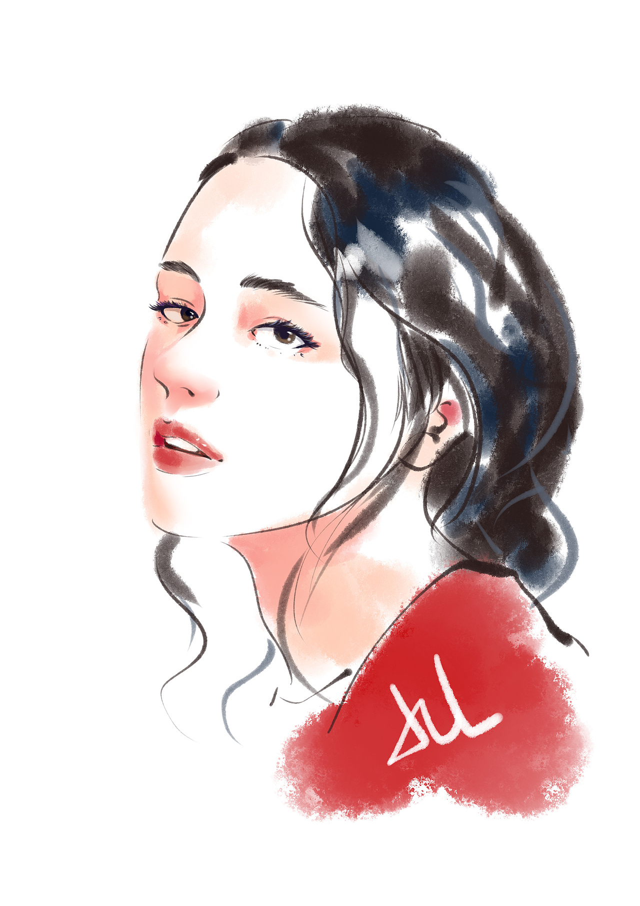 水墨小风格（图ZMjA4NjMxNjI0） - 创作习作 - 站酷设计师无敌小梅西原创素材 - 站酷ZCOOL