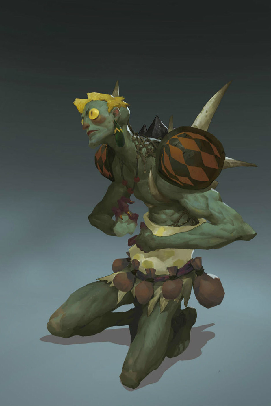 【老师作品】图形科学-蚂蚁八手王|插画|游戏原画|图形科学 - 原创作