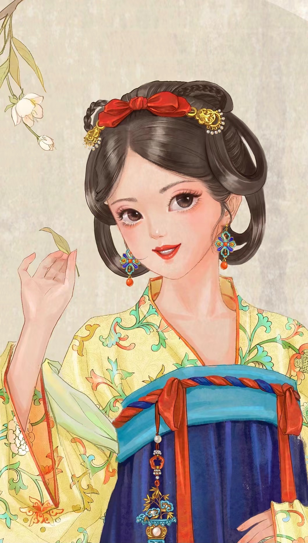 国风公主（图ZMjc3NTA2MDky） - 概念设定 - 站酷设计师月溪鸣原创素材 - 站酷ZCOOL